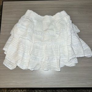 Aerie ruffle skirt